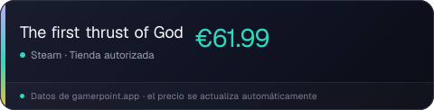 The first thrust of God