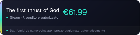 The first thrust of God