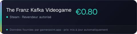 The Franz Kafka Videogame