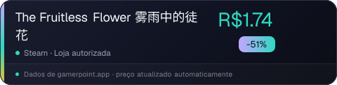 The Fruitless Flower 雾雨中的徒花