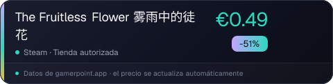 The Fruitless Flower 雾雨中的徒花