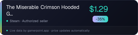 The Miserable Crimson Hooded Girl