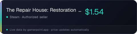 The Repair House: Restoration Sim