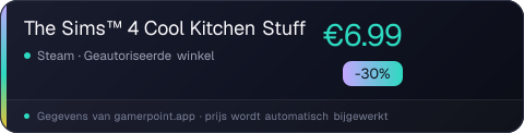 The Sims™ 4 Cool Kitchen Stuff