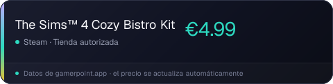The Sims™ 4 Cozy Bistro Kit