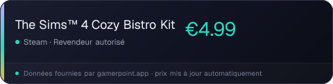 The Sims™ 4 Cozy Bistro Kit