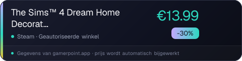 The Sims™ 4 Dream Home Decorator Game Pack