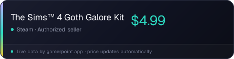 The Sims™ 4 Goth Galore Kit