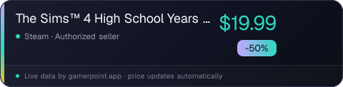 The Sims™ 4 High School Years Expansion Pack