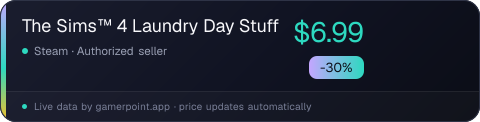 The Sims™ 4 Laundry Day Stuff