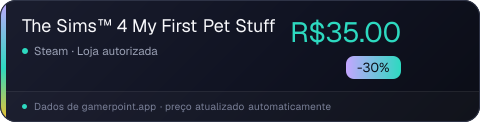 The Sims™ 4 My First Pet Stuff