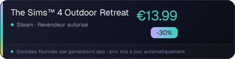 The Sims™ 4 Outdoor Retreat