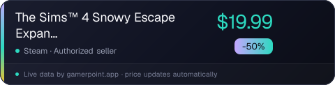 The Sims™ 4 Snowy Escape Expansion Pack