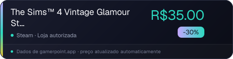 The Sims™ 4 Vintage Glamour Stuff