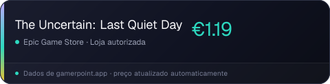 The Uncertain: Last Quiet Day