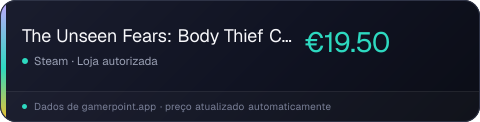 The Unseen Fears: Body Thief Collector's Edition