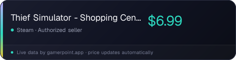 Thief Simulator - Shopping Center DLC