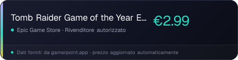 Tomb Raider Game of the Year Edition