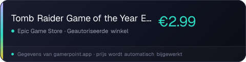Tomb Raider Game of the Year Edition