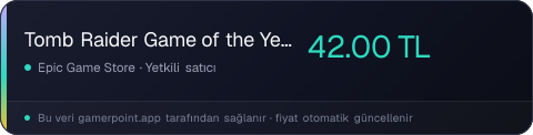 Tomb Raider Game of the Year Edition