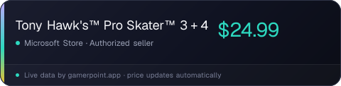 Tony Hawk's™ Pro Skater™ 3 + 4