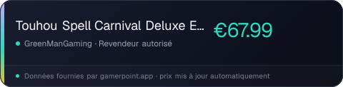 Touhou Spell Carnival Deluxe Edition