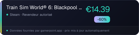 Train Sim World® 6: Blackpool Branches: Preston - Blackpool & Ormskirk Route Add-On
