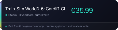Train Sim World® 6: Cardiff City Network: Radur & Coryton – Penarth & Bae Caerdydd Route Add-On