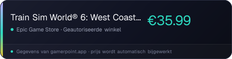 Train Sim World® 6: West Coast Main Line: Birmingham - Crewe Route Add-On