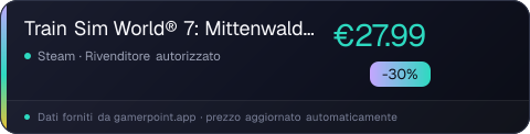 Train Sim World® 7: Mittenwaldbahn: Innsbruck - Garmisch-Partenkirchen Route Add-On