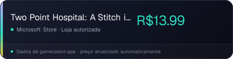Two Point Hospital: A Stitch in Time