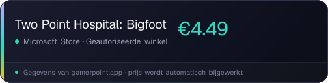 Two Point Hospital: Bigfoot