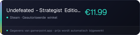 Undefeated - Strategist Edition (contains Game+Guide)