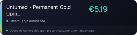 Unturned - Permanent Gold Upgrade