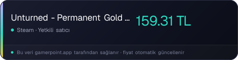 Unturned - Permanent Gold Upgrade