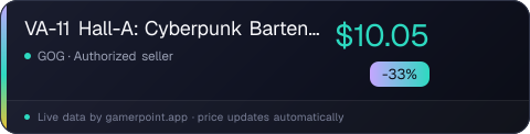 VA-11 Hall-A: Cyberpunk Bartender Action