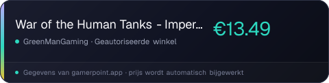 War of the Human Tanks - Imperial Edition
