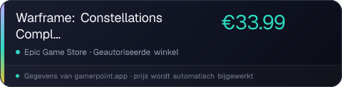 Warframe: Constellations Complete Collection