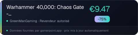 Warhammer 40,000: Chaos Gate - Daemonhunters