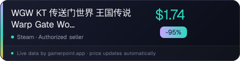 WGW KT 传送门世界 王国传说 Warp Gate World Kingdom Tales