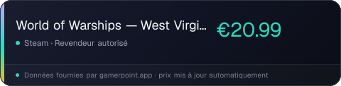 World of Warships — West Virginia ’41 Pack