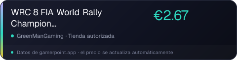 WRC 8 FIA World Rally Championship