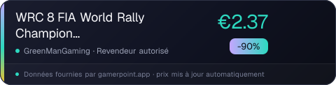 WRC 8 FIA World Rally Championship