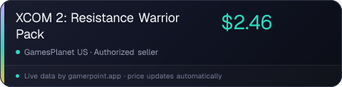 XCOM 2: Resistance Warrior Pack