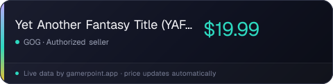 Yet Another Fantasy Title (YAFT)