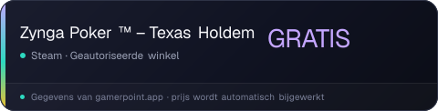 Zynga Poker ™ – Texas Holdem